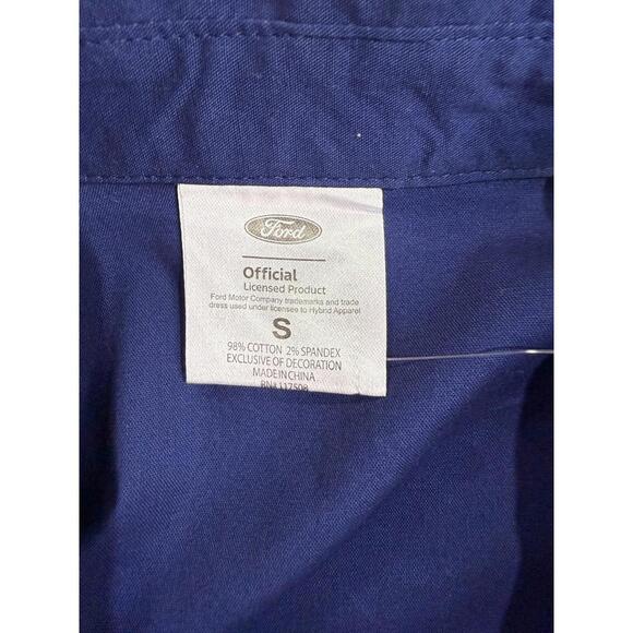 Ford Mustang Navy Blue "King of the Road" Long Sleeve Size Small - Picture 6 of 9